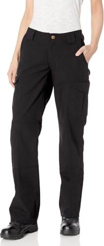 Tru-Spec Women's 24-7 Series Ascent Pants Polyester Cotton Micro Rip-Stop with Mechanical Stretch, Black - 31W x 32L