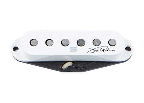 Micro Jimi Hendrix Signature Strat JH-1N-W blanc pour guitare électrique