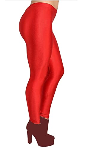 Image of Cron New Trend Shiny Churidar Leggings for Women and Girls (Pack of 1) CRN-20