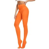 CozyWow Medias para mujer 80D, elásticas, opacas, cintura alta,