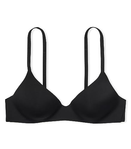 Victoria's Secret Lightly Lined Wireless T-Shirt Bra, Black, 36DDD - image 3
