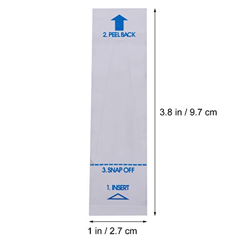 Heallily 200Pcs Disposable Thermometer Probe Covers,Thermometers Sleeves Covers Digital Thermometers Probe Covers For Oral Armpit Rectal Electric Thermometer #TOP7