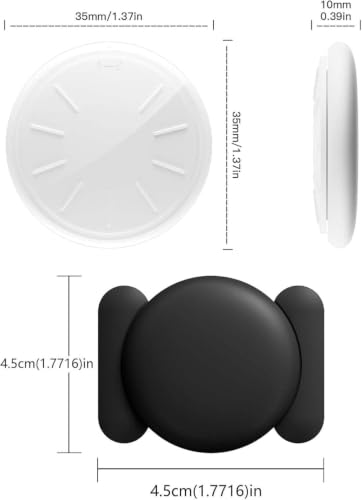 Image of GPS Tracker for Vehicles,1PCS No Monthly Fee Tracker Device for Vehicles Work with Find My (iOS Only),Car Tracker Device Hidden,Waterproof and Drop-Proof, Stealth Tracking, Real-Time Location,Black