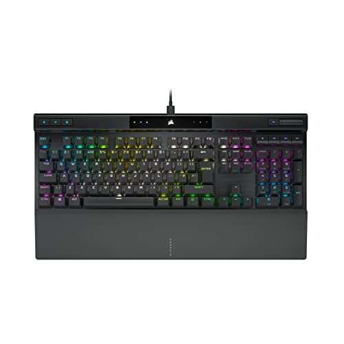 CORSAIR K70 RGB PRO Mechanical Wired Gaming Keyboard – CHERRY MX BROWN Tactile Switches – PBT Double-Shot Keycaps – iCUE Compatible – QWERTY UK – PC, Mac, Xbox – Black