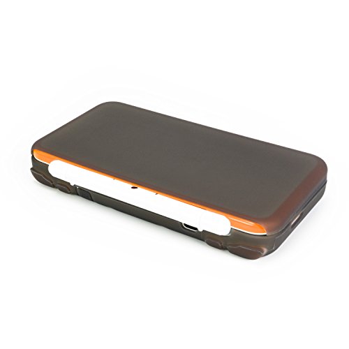 Coque silicone New 2DS LL noire et protection console portable