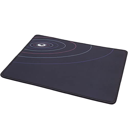 Tapis de souris SIMPLETEK noir antidérapant contre usure bureau