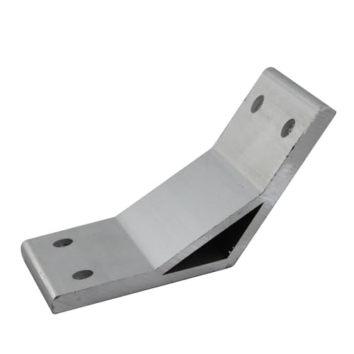6060 Serie 135 Grad Winkel Eckwinkel, Verbindungsstücke, Eckstreben für Aluminium-Extrusionsprofil, 4 Stück