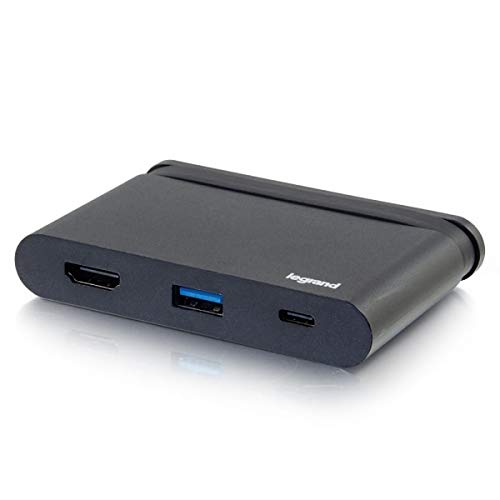 Adaptador USB C a HDMI 4K multipuerto compatible con Chromebook Dell y MacBook