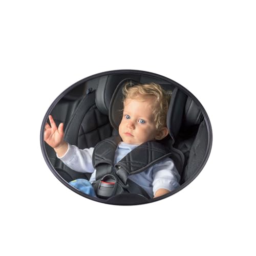 Dispositivo de monitoreo de bebés inastillable, práctico asiento trasero, vigilancia del bebé, observación del bebé, permanece vigilante mientras conduces el cristal del coche de bebé