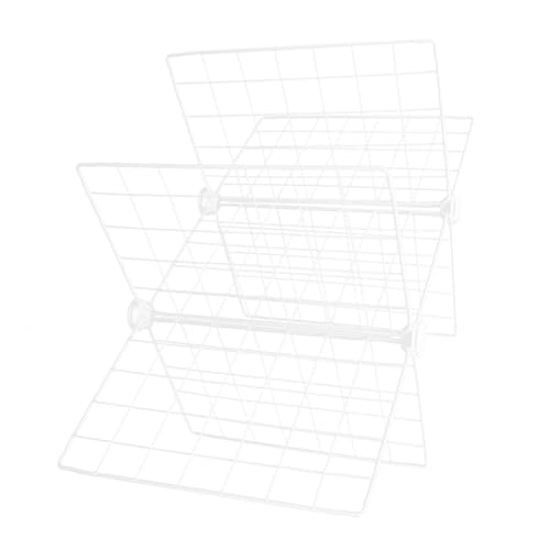 Séparateur métallique pour congélateur 6 grilles en fer robuste rangement alimentaire Kichvoe