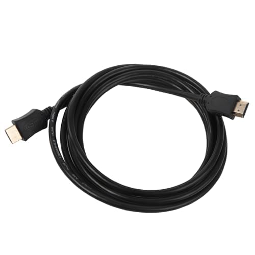 Zarivy HDMI-Kabel, 3 m, schwarz, High Speed, unterstützt 4K, Audio und Video, ideal zum Anschluss von Multimedia-Geräten an Displays.