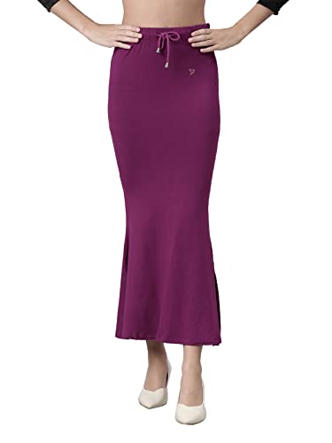 Image of TWIN BIRDS Saree Shapewear for Women | Super Soft Viscose Elastane Saree Petticoat Skirt | Stretchable & Comfortable SareeShaper
