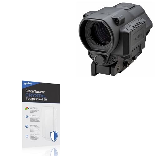 BoxWave Screen Protector Compatible with Garmin Xero X1i Crossbow Scope - ClearTouch Crystal ToughShield 9H (2-Pack), Clear 9H Tough Flexible Film Screen Protector