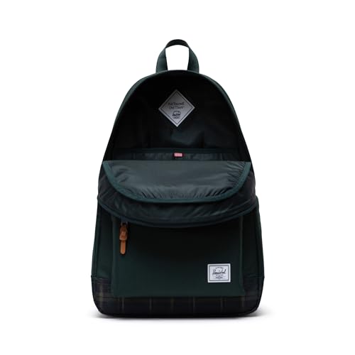 Image of Herschel Heritage Backpack - Work Backpacks, 16 inch Laptop Backpacks, College Backpack for Men and Women, Travel Carry-On Bookbag, Water Bottle Pocket, Padded Shoulder Straps, 24L, Dark Green Spruce