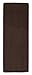 Ottomanson Indoor Solid Shag Design Rubber Back 2x5 Soft Pile Shag Runner Rug for Hallway, Entryway, Kitchen, Living Room, Bedroom, Bathroom, 20