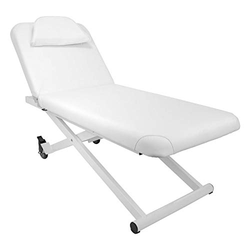 Activeshop Camilla de Masaje 329d con 1 Motor, Color Blanco