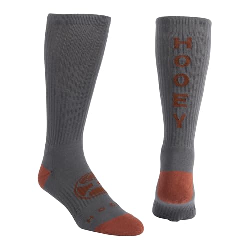 HOOEY Athletic Crew, No-Show and Boot Length Socks, Comfortable Compression 2 Packs2