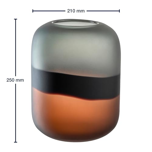 Vase à fleurs multicolore aspect élégant idéal pour décorer une table de salon - 3