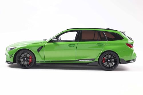 Solido BMW M3 Touring 1:18 Verde Metálico Modelo Diecast miniatura 5
