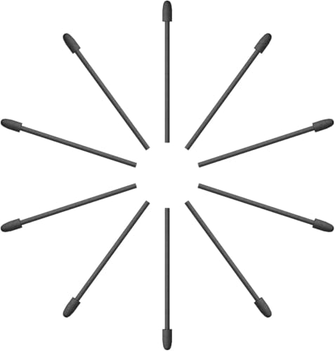 Image of HUION 10 Pack Upgraded Replacement Felt Nibs PN06F Compatible with Pen Stylus PW600L for Drawing Tablets Kamvas 13(Gen 3), Kamvas Pro 19, Kamvas Pro 27