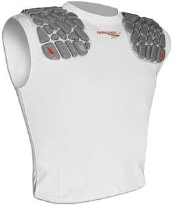 Rawlings Rib Protector Amazon.com : Rawlings Zoombang Adult Compression Padded Shoulders Shirt ...