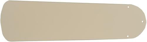 Craftmade BCD52P-BN Contractor's Plus - Cuchillas de ventilador de repuesto de 52 pulgadas, madera de níquel cepillado, juego de 5