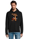 latostadora Sudadera con Capucha Se Me Va La Pinza para Hombre - Negro M - Ref. 674795-P