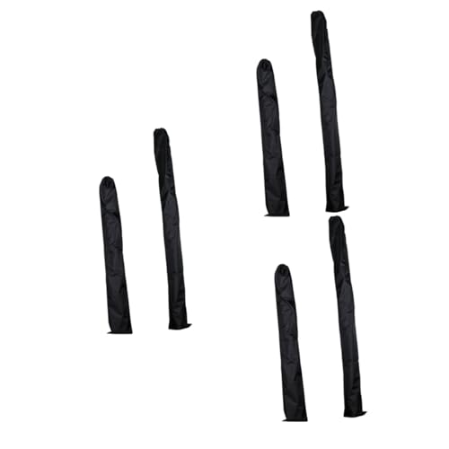 POPETPOP 6pcs Straw Mat Storage Bag Drawstring Design for Sleeping Mats and for College Dorms and Home Organization