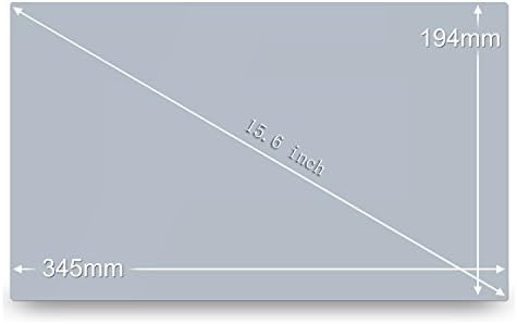 COOSKIN 15.6 inch Matte Anti-Glare Screen Protector Guard for Laptop Dispaly 16:9 (345mm*194mm)