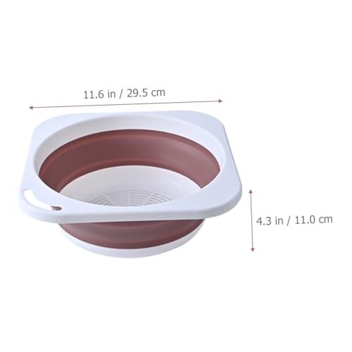 Outanaya 便携式折りたたみ洗面器 多機能キッチン ベビー用洗顔 アウトドア対応 軽量コンパクト収納可能
