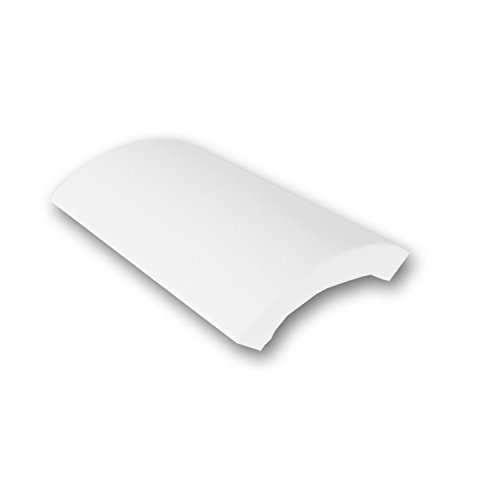 Orac Decor | High Density Polyurethane Foam Crown Moulding for Indirect Lighting | Primed White | 4in Sample Piece