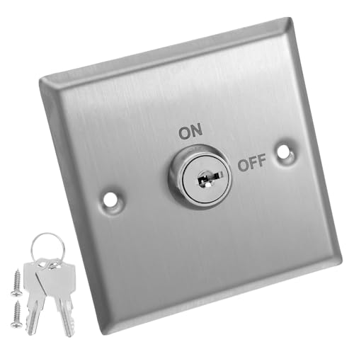 Acceso rápido seguro con botón de emergencia y llave de acero inoxidable