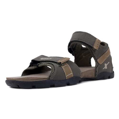 SPARX Men's SS0109G OLIVE CAMEL Sandal 8 (SS0109GOLCL0008)