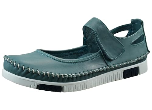 Gemini Mocassins pour Femme pieds sensibles chaussure en cuir sans frottement