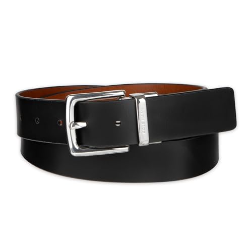 Cole Haan mens Reversible Embossed Logo Loop Casual Belt3