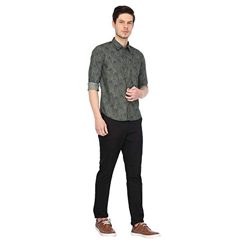 Image of Pepe Mens Printed Casual Shirt