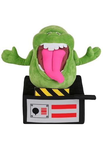 Gemmy Ghostbusters Slimer on Ghost Trap Plush Standard