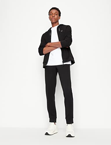 Armani Exchange mens A|x Zip Up and Hooded Small Logo Sweatshirt3