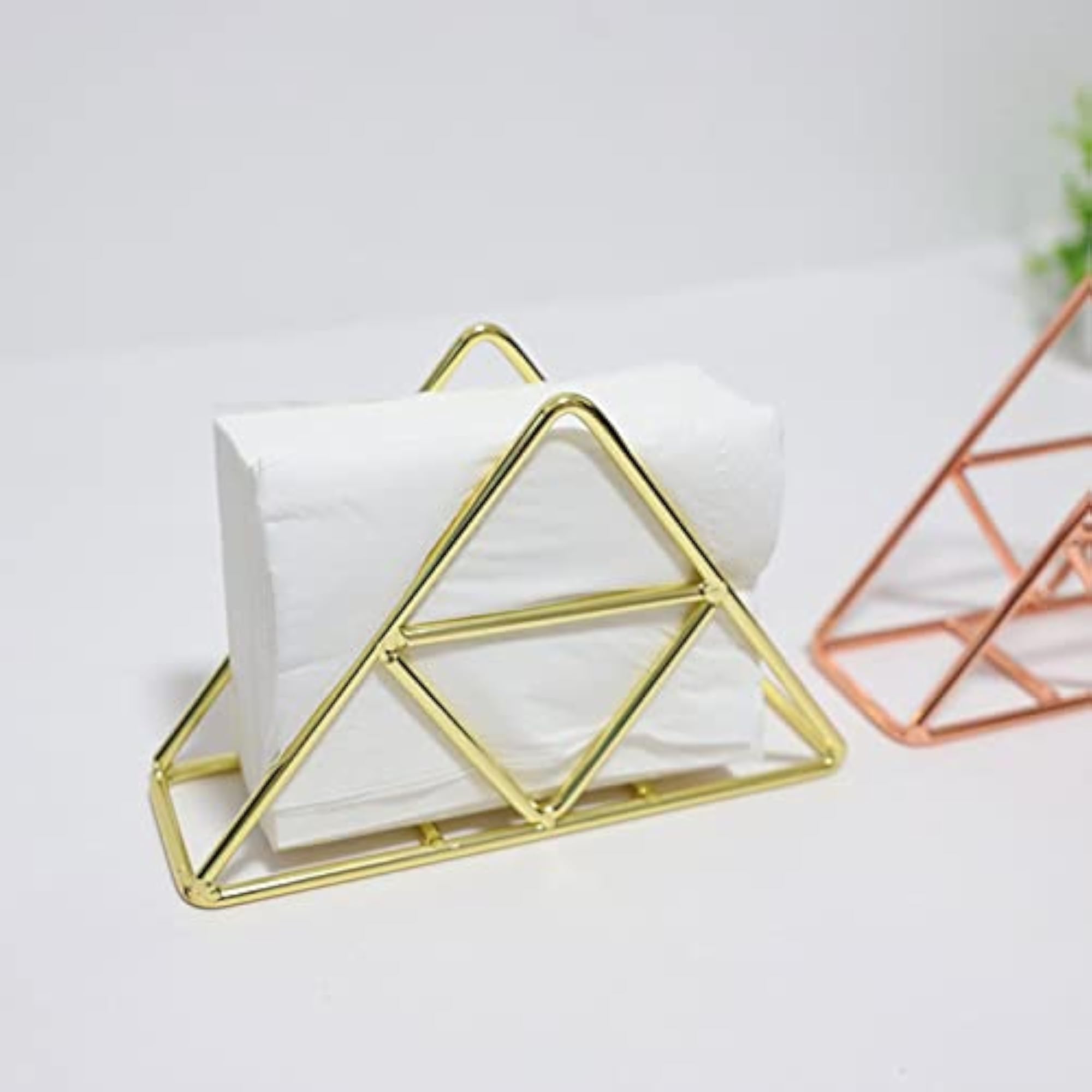 Rose Wrought Iron Tissue Dispenser for Home