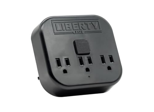 Liberty Safe Power Outlet Kit for Interior Safe Accessories with USB and Ethernet for Dehumidifiers and Lights