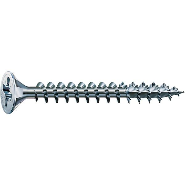 TORNILLO MADERA CABEZA PLANA POZI CINCADO CAJA PROFESIONAL