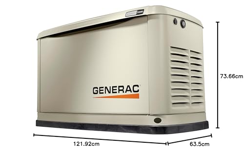 Generac 7209 Guardian 24kW Automatic Home Standby Generator - Wi-Fi Enabled - Space-Efficient & Cost Savings