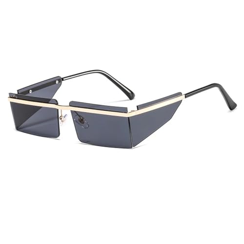 Lunettes de soleil sans monture légères anti-UV pour soulager la fatigue femme