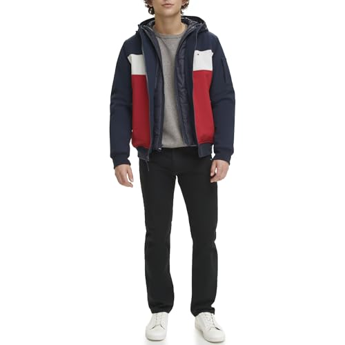 Tommy Hilfiger Men's Soft Shell Active Filled Bomber Jacket2