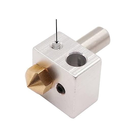 SOESFOUFU Hot End Extruder Printing Part Nozzle Hotend Heater Block Kit for Printer