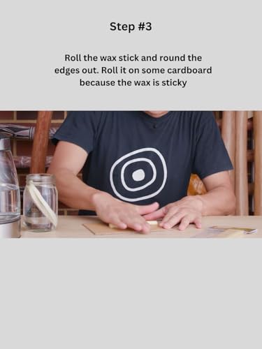 100% Australian Beeswax Didgeridoo Mouthpiece Replacement Kit For An Authentic Didgeridoo Mouthpiece - Fits All Size Didgeridoos