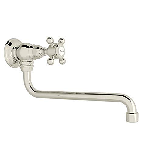 Top Brands Rohl A1445XMPN-2 Pot FILLERS, 11.8-in L x 2.7-in W x 5.4-in H, Polished Nickel