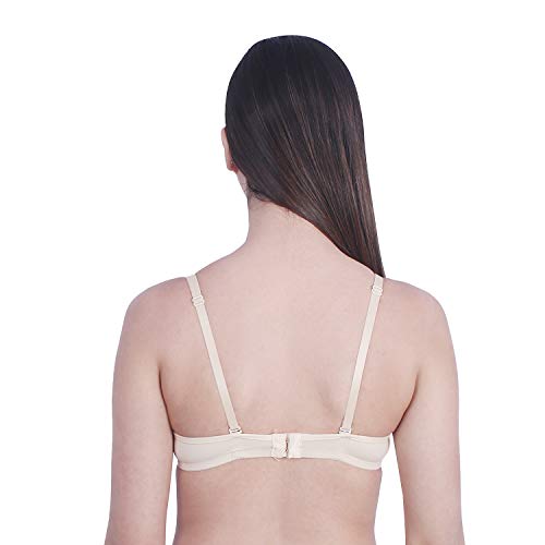 Image of Brachy Women's Poly Cotton Padded Wired Push-Up Bra