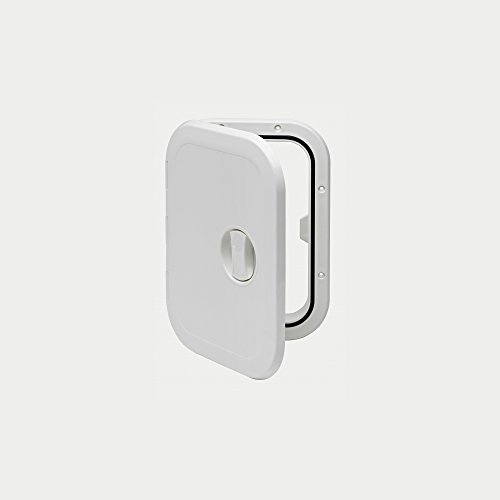 can-sb White 180 ° Opening Double Door Opening System 27.0 cm x 37.3 cm SP2445