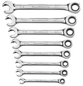 Wrench Ratcheting Set 8Pc Fractional Ratchetin-2pack